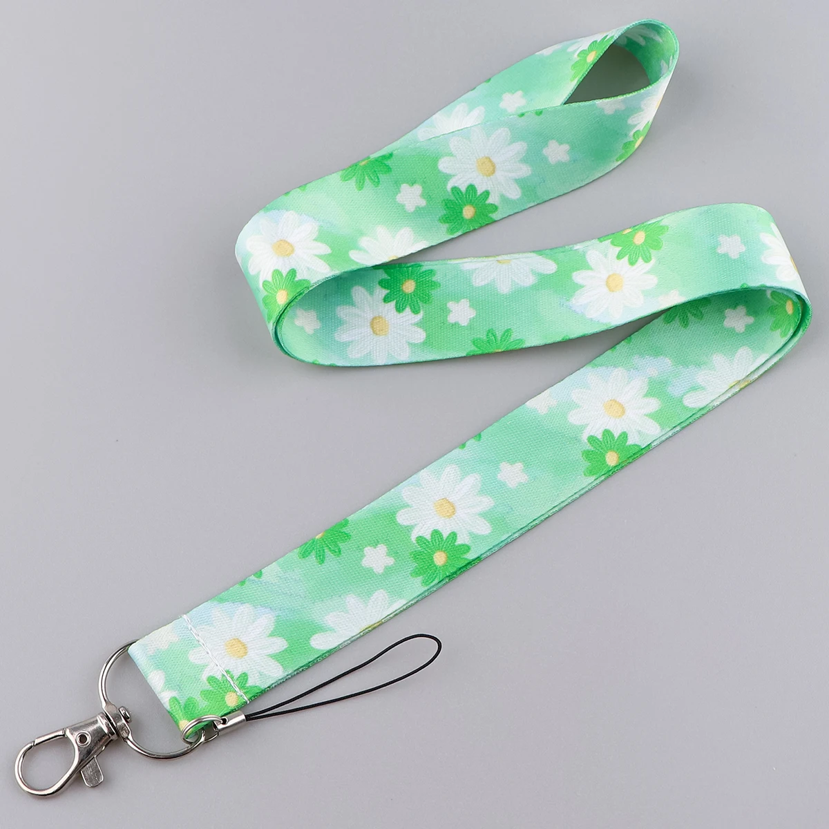 

Little Daisy Neck Strap Lanyard for Keys Chain Hang Rope Lariat Student Mobile Phone Charm Keyring Accessories Gifts