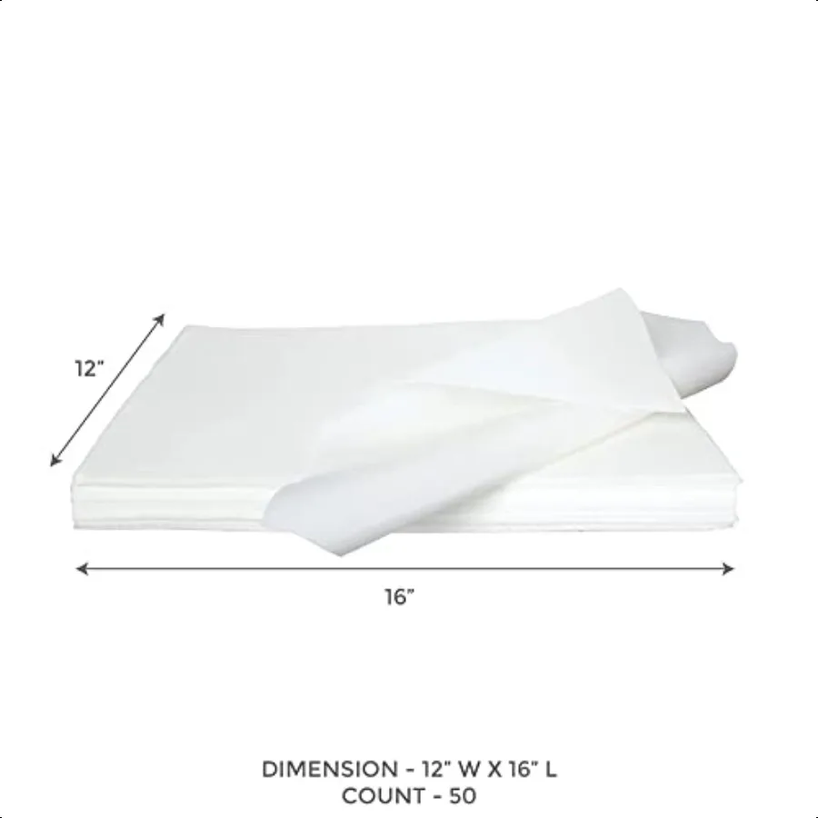 ForPro Profional Collection Premium Nail Care Towels for Manicures and Pedicures LintFree  with Poly Back 12 x 16 50Count