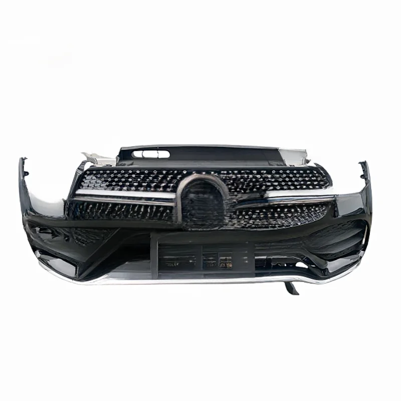 

For Mercedes Benz GLC260 253 Premium Front Bumper Assembly Front Grille Electronic Water Tank Cooler Fan Assembly