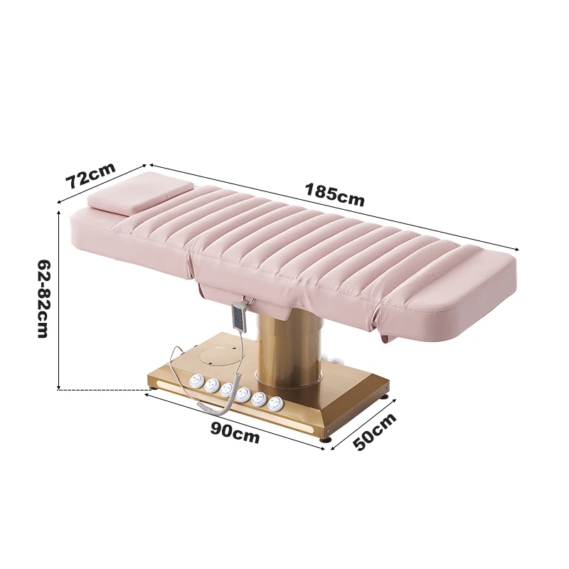 3 Motors Electric Facial Beauty Salon Bed Medical Spa Massage Treatment Table Podiatry Chair Aesthetic Tattoo Bed