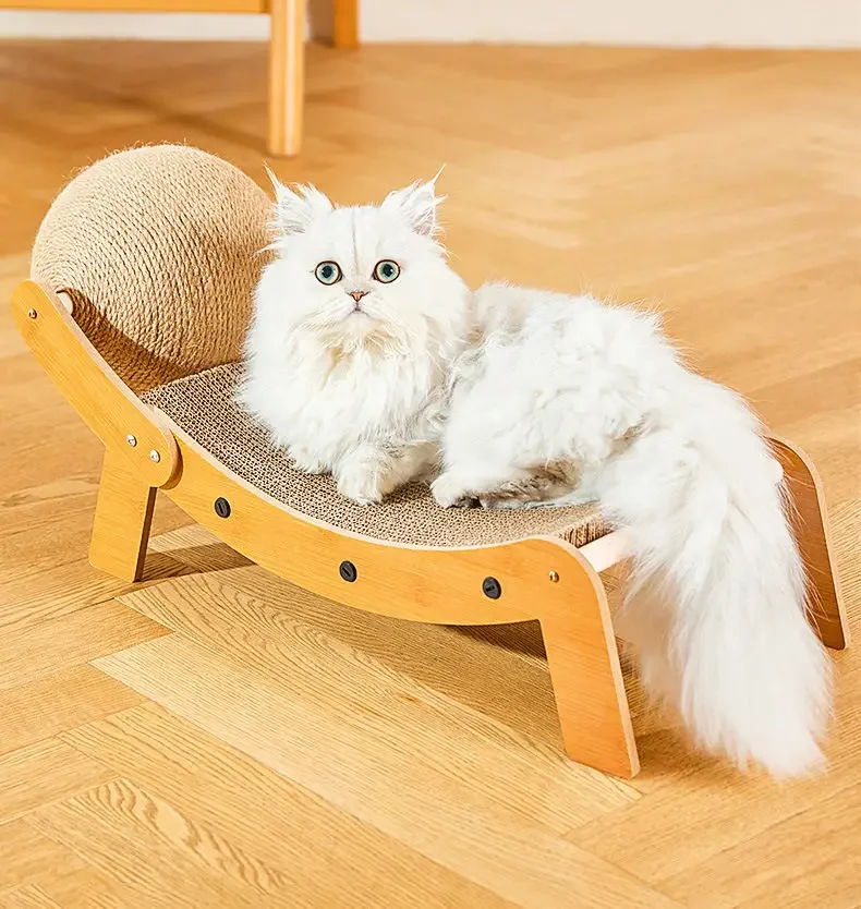 Easy cat scratching column with casual bed cat climbing frame casual bed natural sisal handmade board cat scratching bed