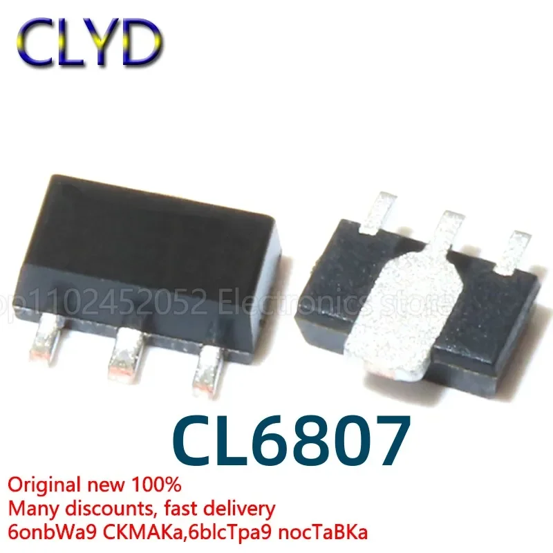 5PCS/LOT New and Original CL6807 SMD SOT89-5L LED driver IC