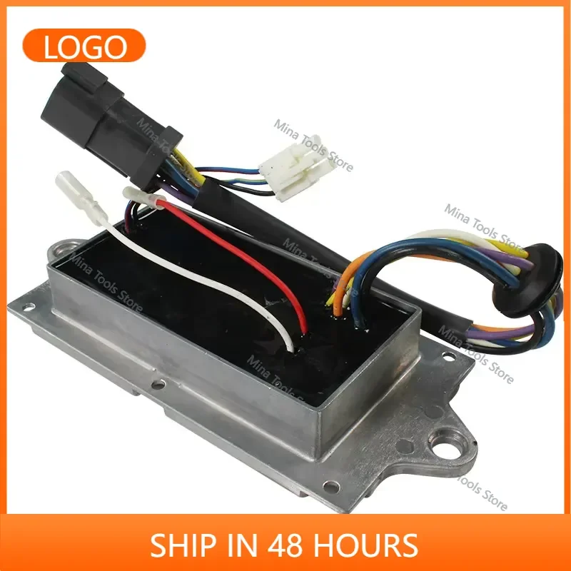 Control Driver Module Main Board with 6 Pin Plug for Excavator Governor Actuator Motor 311B 312B 320B L FM LL