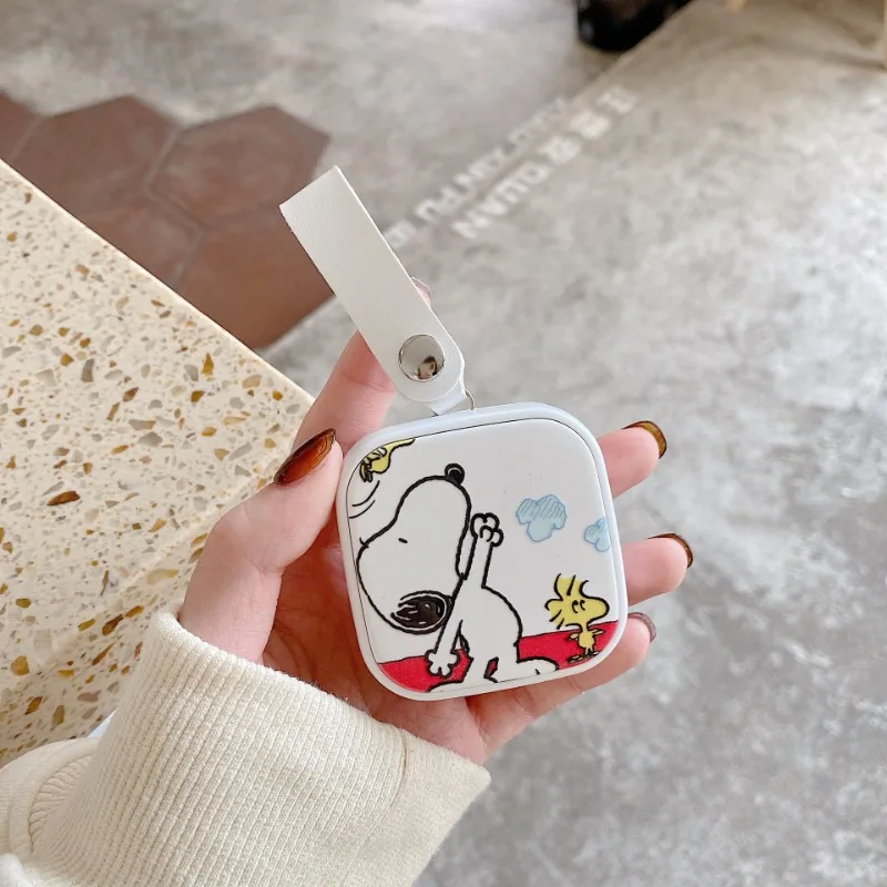 Snoopy Super Fast Charging Cable Retractable Data USB Cord for Xiaomi Samsung Huawei Type-c Anime Fast Charger Cable Accessories