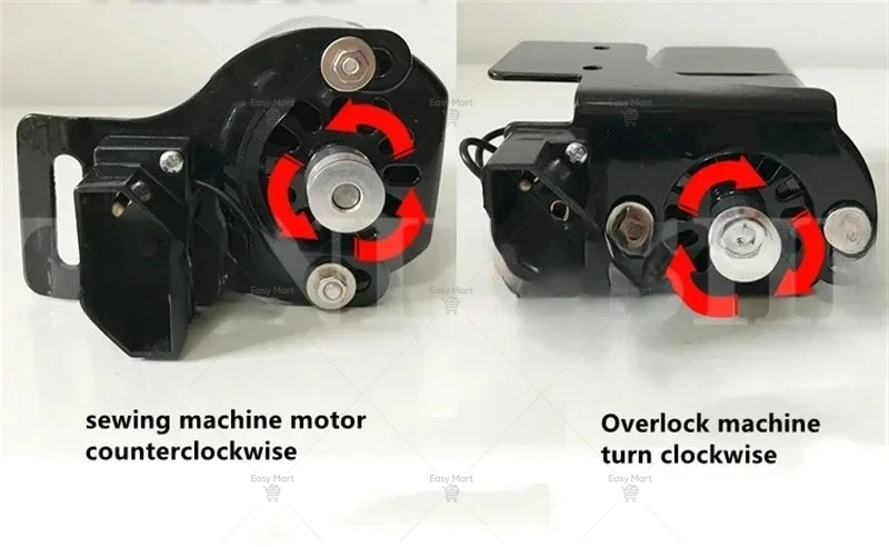 Old-fashioned Sewing Machine DC Motor Small Motor Home Sewing Machine Overlock Sewing Motor Full Copper Wire 180W-250W