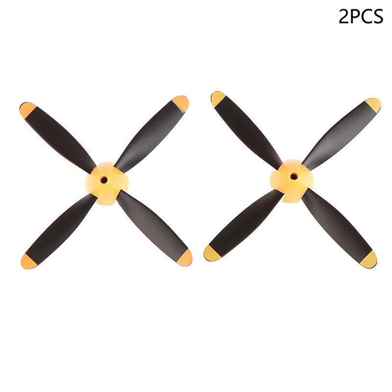 

2Pcs High Quality RC 4 Blades Propeller For 761-5 P-51D 761-8 F4U 761-9 T28 761-11 BF109 761-12 Spitfire RC Plane Replacement