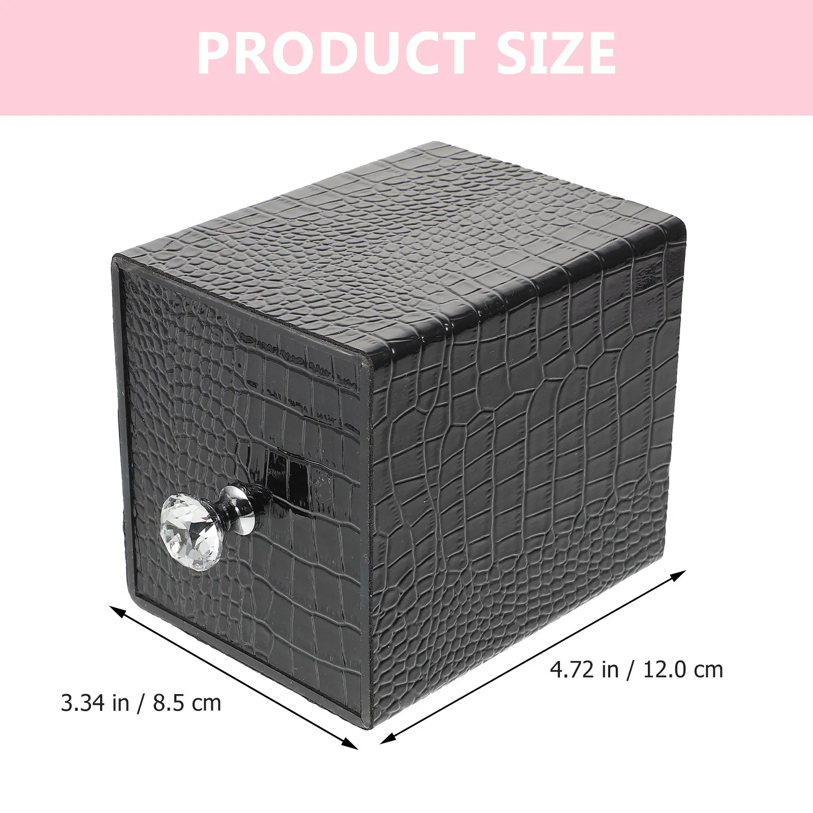 Nail Grinding Bits Cleaning and Storage Box with Light USB Charging for Manicure Tools Nail Art Salon Home Practice