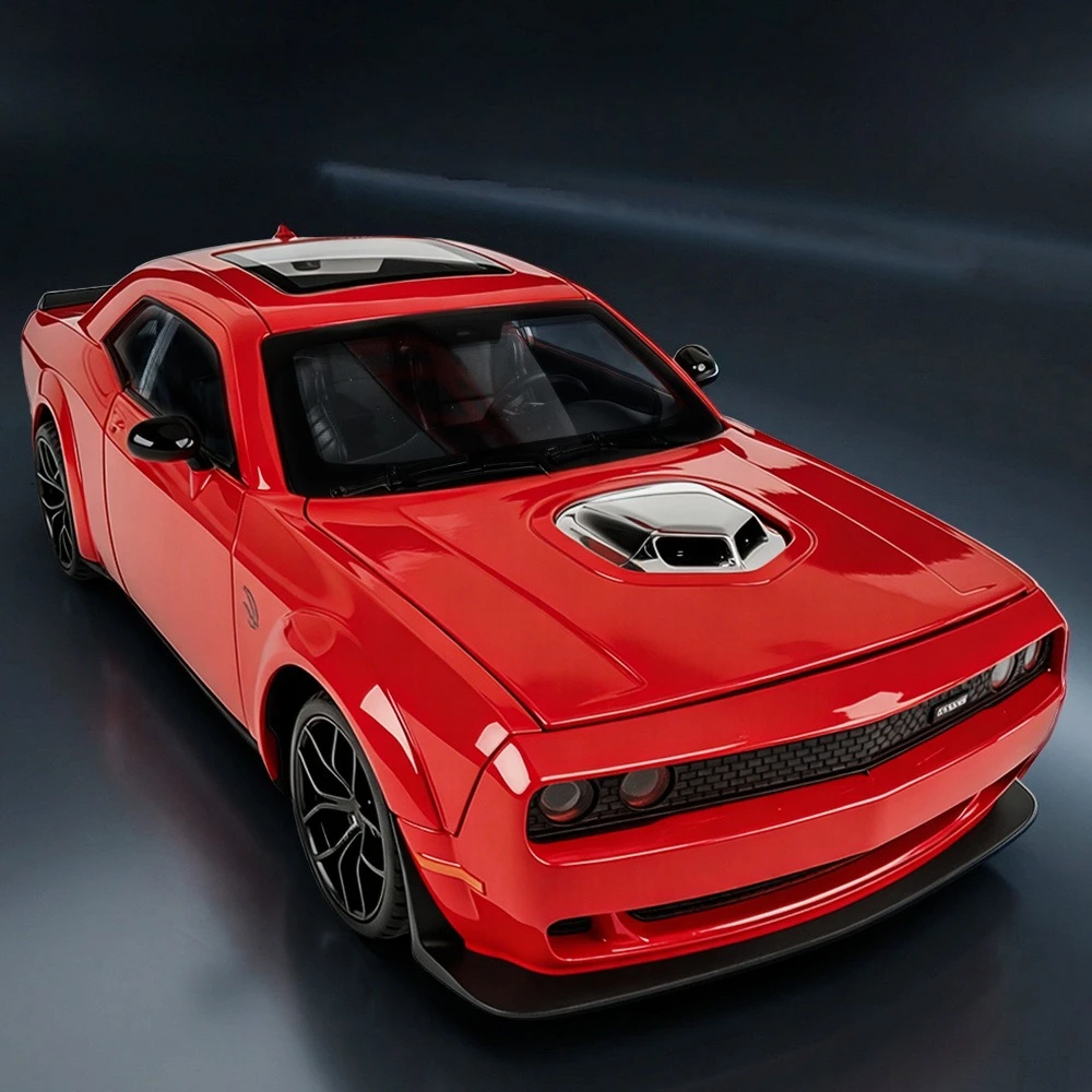 

Simulation 1:18 Hellcat Alloy Sports Car Model Ornament Toy Wholesale One Piece Delivery Gift