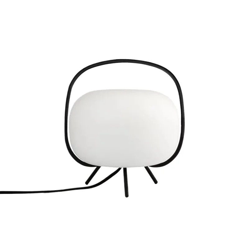 

Nordic cute children's room basket decorative table lamp, modern simple model room designer children's room desk lamp