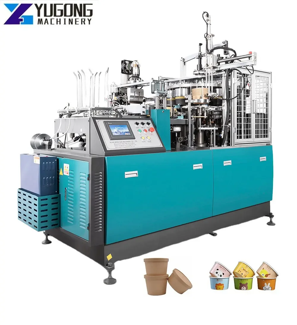 Paper Cup Making Machine Attractive Price MY-W35 Medium Speed Lunch Box Paper Bowl Production Line Paper Cup Forming Machine