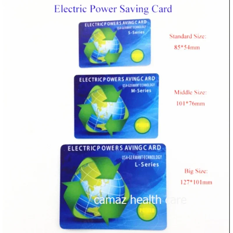 Prezzo di fabbrica 6000cc power enrgy saver card ioni negativi bio energy energy card