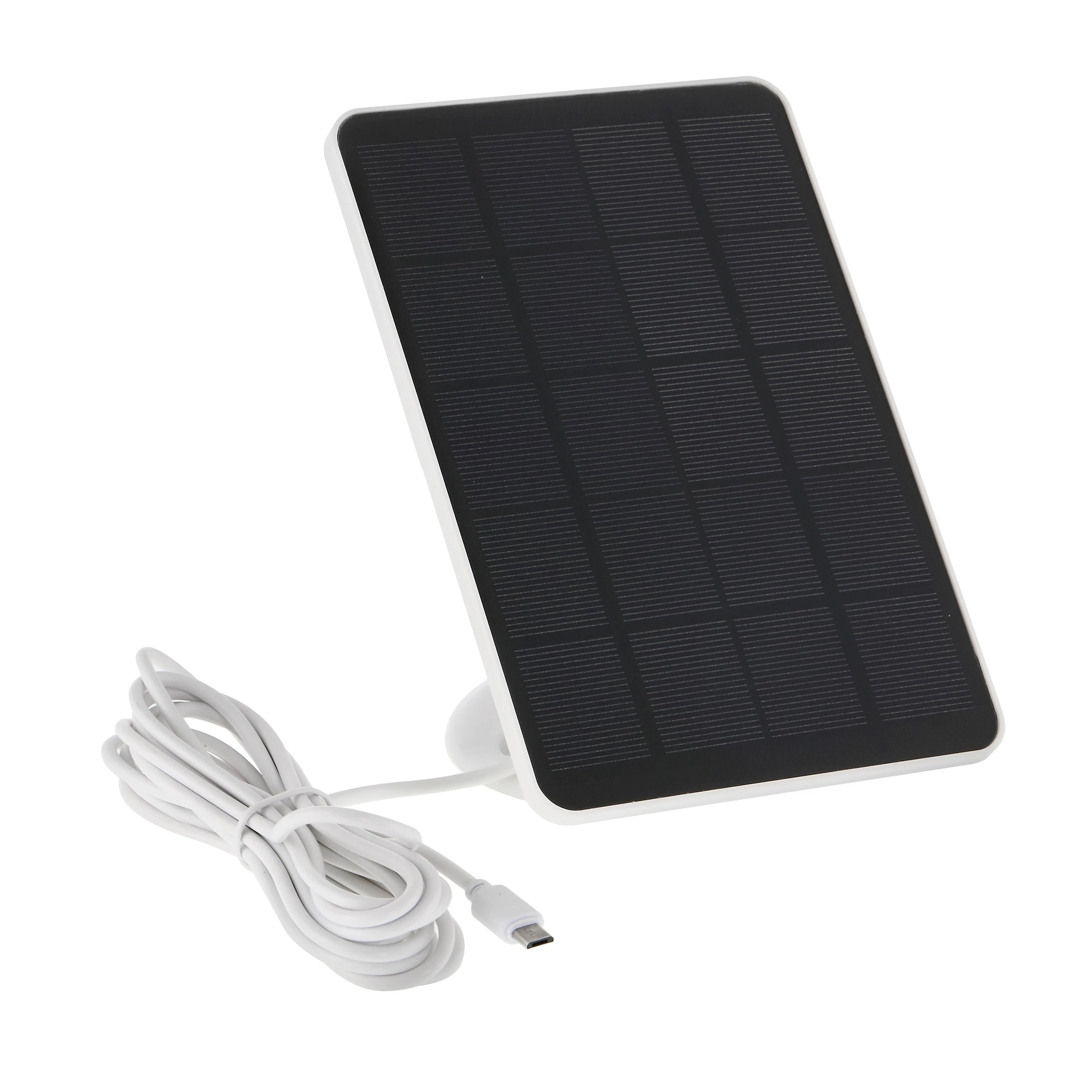 10W Solar Panel 5V Waterproof Outdoor Sunpower Charging Panel for Home Surveillance Camera Doorbell Small Light System Charger