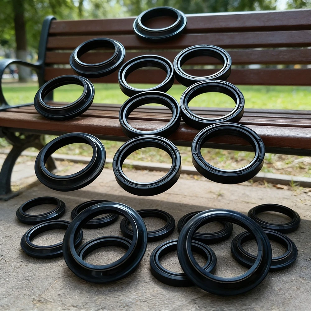 

2/4/8pc Front Fork Damper Oil Seal & Dust Cover For Kawasaki KLE 500 KLE500 KLR 650 KLR650 ZR-7 750 1991-2004 03 2005 2006 2007