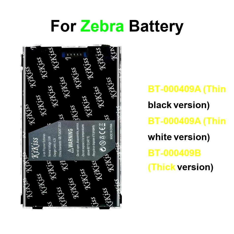 

Battery For Zebra Tc2x Series TC21 TC26 Btry-Tc2y-1Xma1-01 BT-000409A Thin