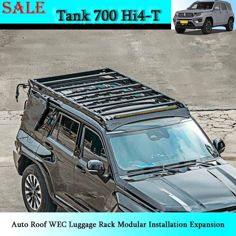 

Fit for Tank 700Hi4-T Automotive Roof WEC Luggage Rack Modular Installation Expansion Car Exterior Decoration Modification Parts