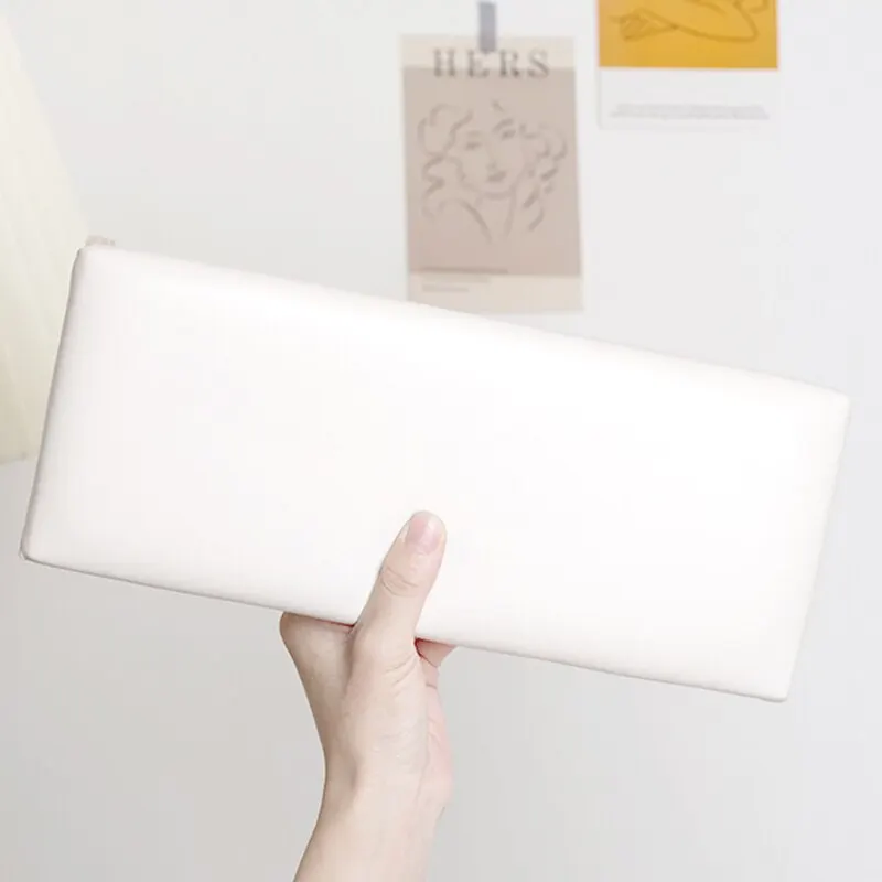 

2 Colors Hand Pillow Tool Log Simple Style Mat Can Be Placed On The Phototherapy Machine Net Red Solid Wood Light Luxury Table
