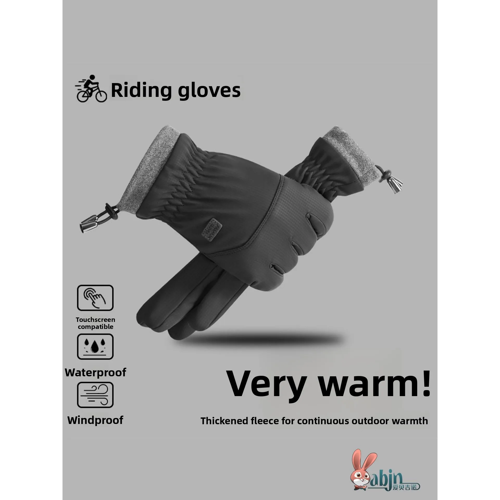 

Зимние велосипедные перчатки Thiened Fce, мужские и женские, для активного отдыха, мотоциклетные, теплые, с сенсорным экраном, ветрозащитные, хлопковые, устойчивые к холоду.