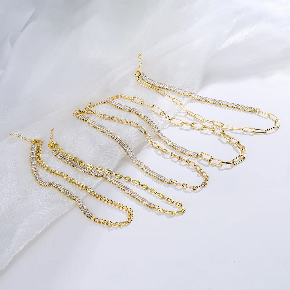 

Aogu: Хит продаж для трансграничной торговли, популярное в Instagram ожерелье с цирконом в форме свиного носа, роскошное матовое ювелирное украшение, модный кулон-аксессуар