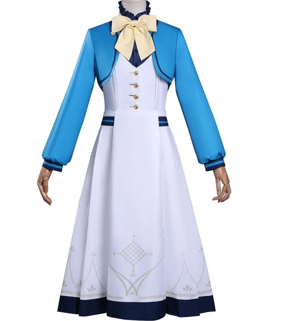 

Anime Womens Suit Monica Everet Cosplay Costume Silent Halloween Witch Outfit Aizawa WholeSet Saya Uniform