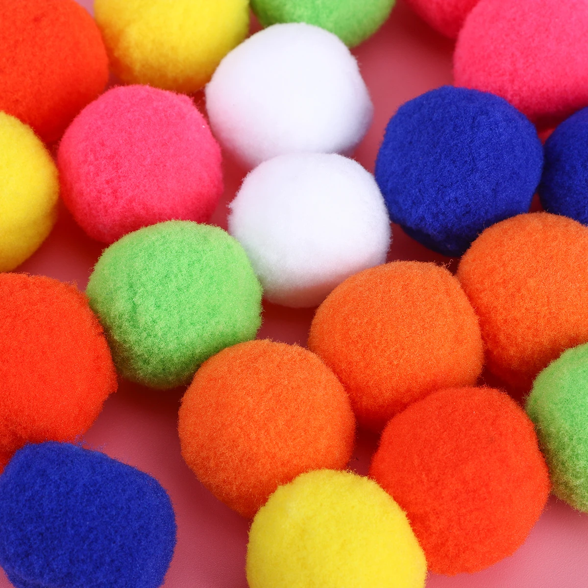 

2 M DIY Ball Pom Strand Poms Decoration Christmas Craft Pompoms for Crafts Bulk Decorate