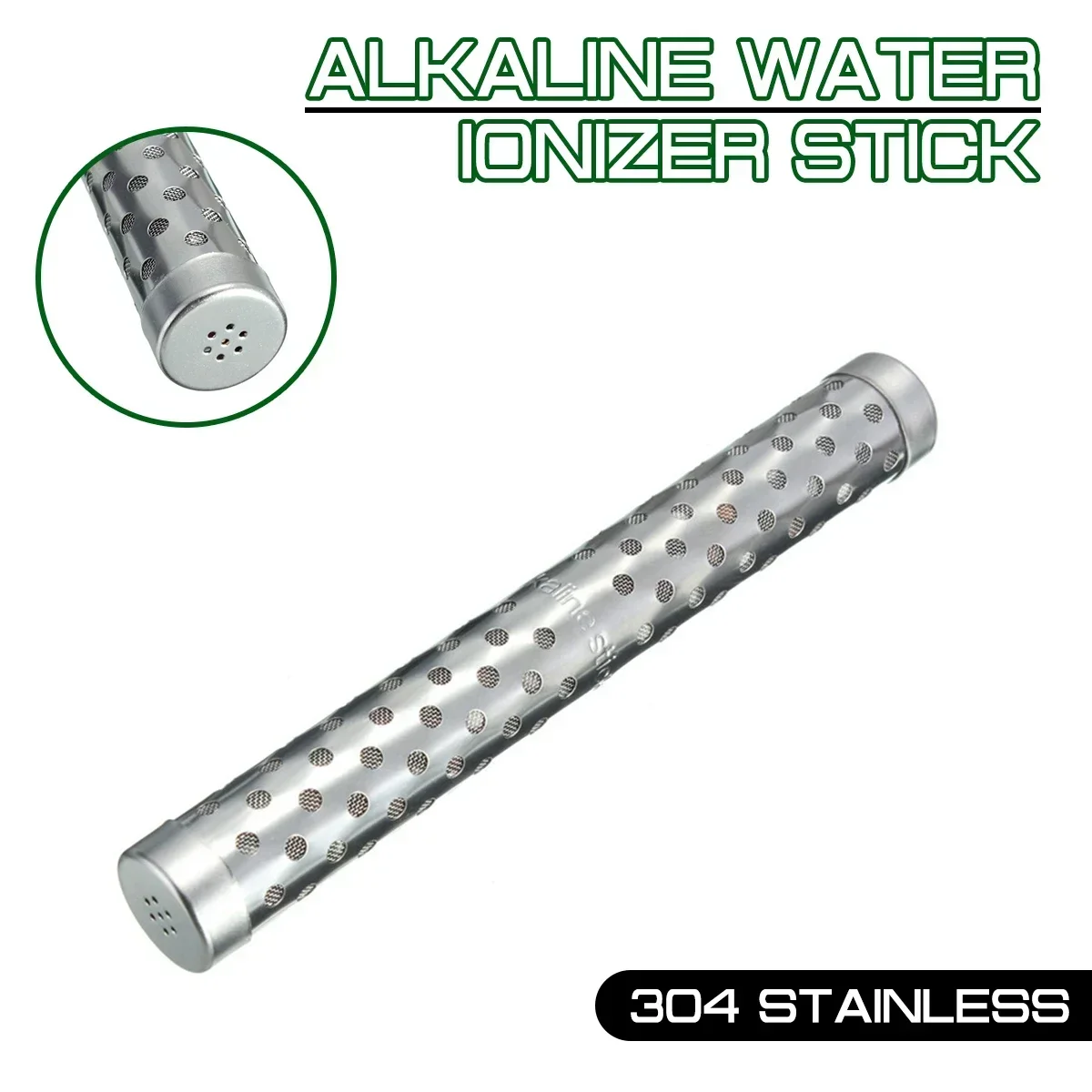 304 Stainless Steel PH Lonizer Negative Lon Alkaline filter Water Purfier Stick Energy Portable Household Alkaline water stick