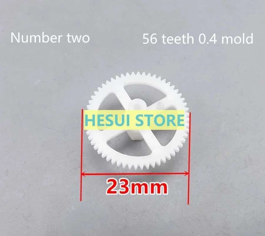 Various plastic gear series 0.4 0.5 mold originally used for helicopters