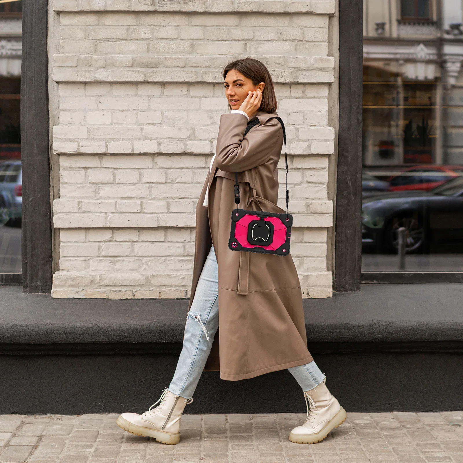 Capa infantil para samsung galaxy tab a9 plus funda a9 8.7 polegadas x115n a7lite t220 225 tab a8 10.5 polegadas tablet suporte capa à prova de choque