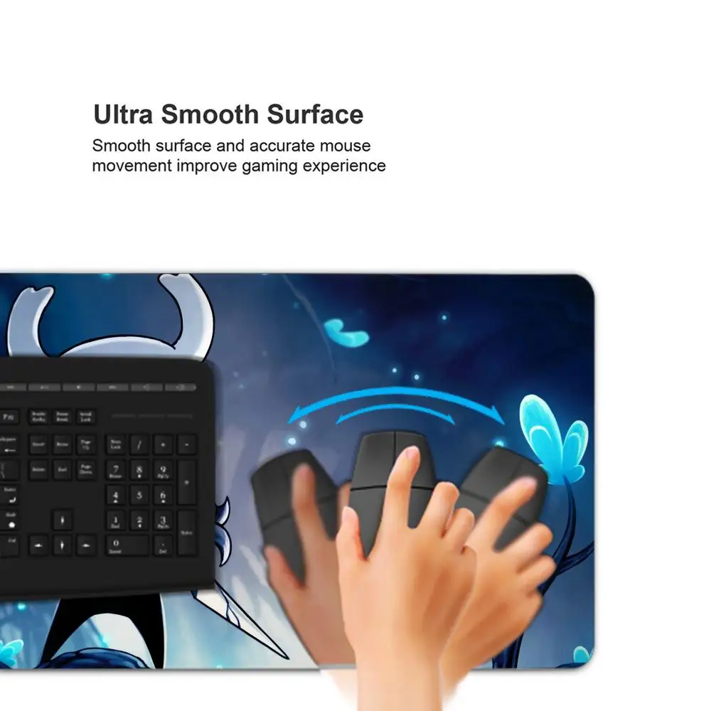 Hollow Knights 데스크탑 액세서리 패드 마우스 매트 마우스 패드 Xxl 데스크 매트 Deskmat 게임 게이머 Mause Anime Office Pads Pc Large