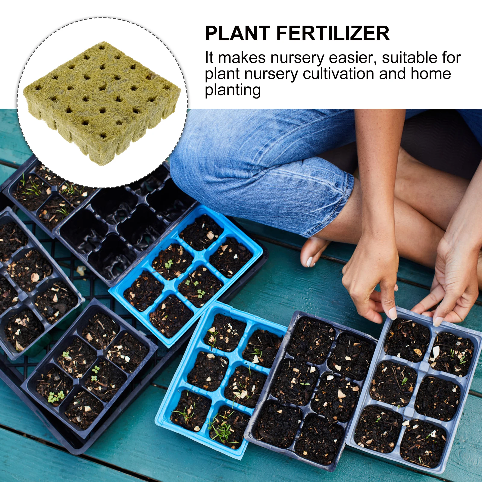 

25Pcs Plant Fertilizer Nursery Block Nutrient Soil Seedlings Cultivation Gardening Supplies Soilless Soilless Cultivation