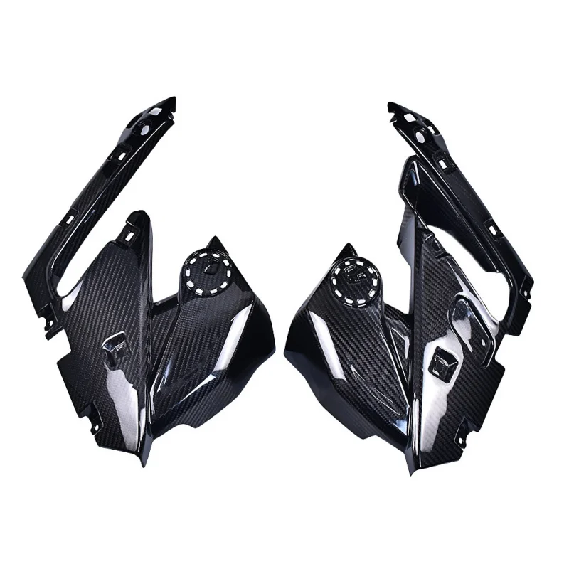 Adequado s1000r motocicleta modificado fibra de carbono interior carenagem frontal painel lateral acessórios