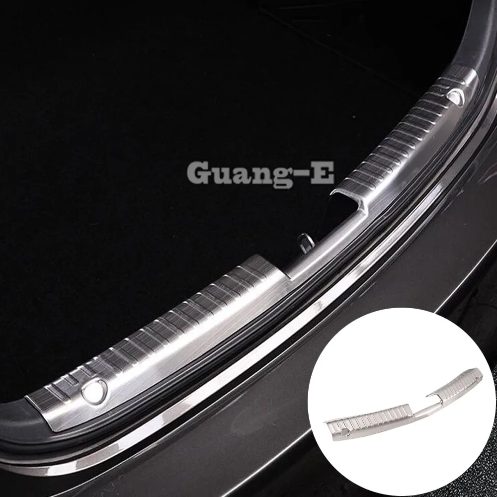 

For Mazda6 Mazda 6 Atenza 2014 2015 2016 2017 2018 2019 Stainless Steel Inner Rear Bumper Trim Plate Lamp Frame Threshold Pedal