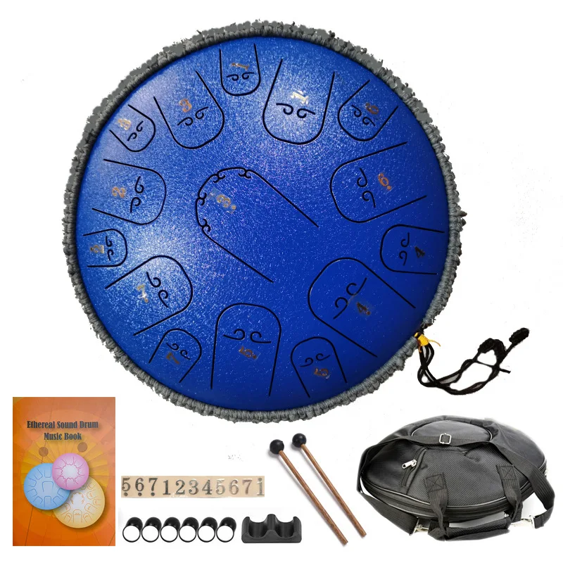 Cross-border Export Of The New 14-inch 15-tone Ethereal Drum C-tone Carbon Steel Material Steel Tongue