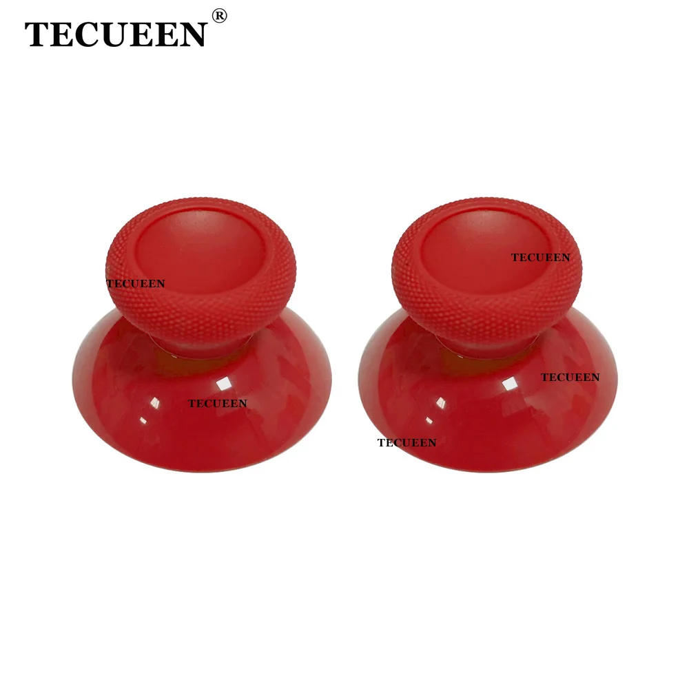 2pcs Thumb Stick Grips for Xbox Series X/S Controller Thumbsticks Replacement Rocker Buttons 3D Analog Joystick Caps Pulse Red