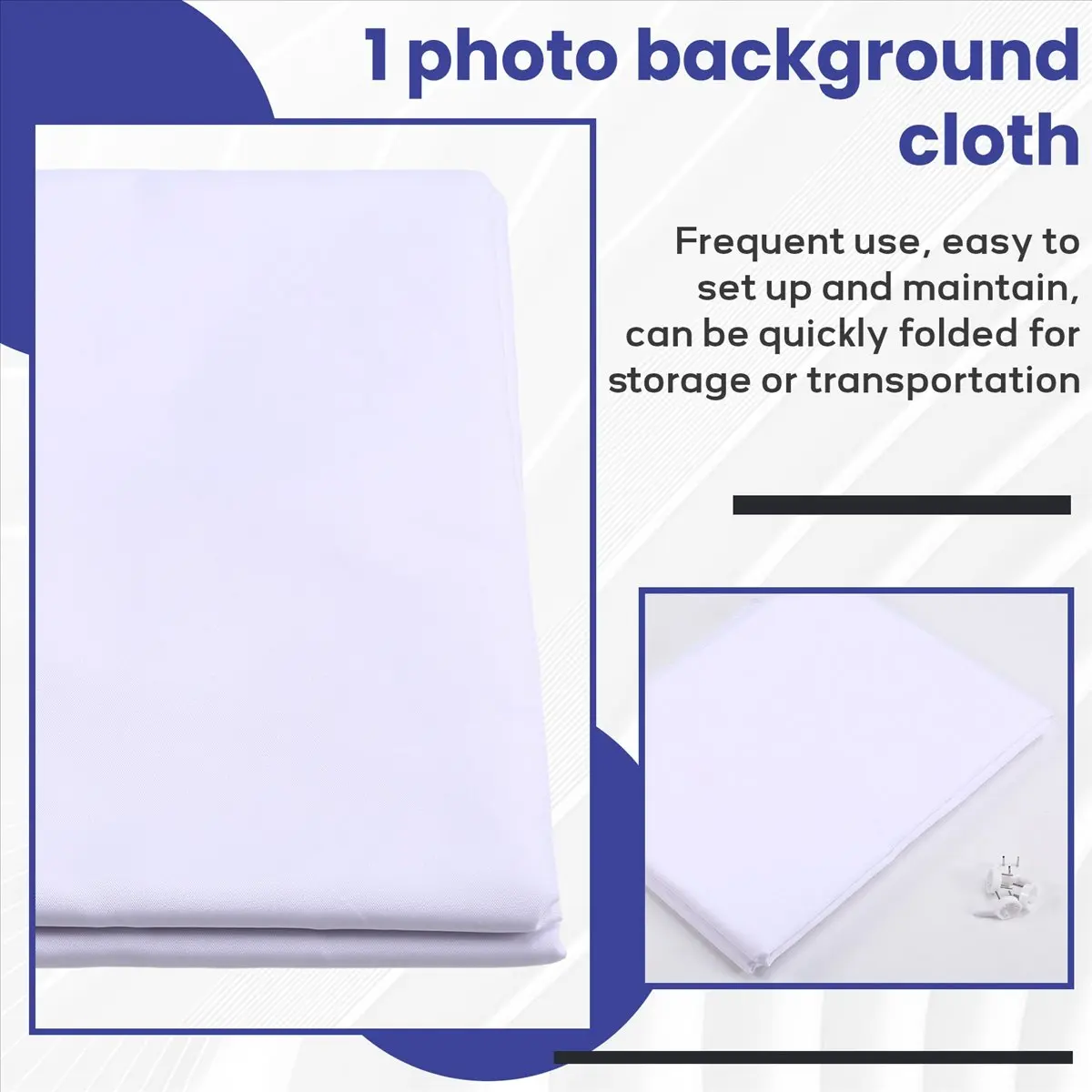 

Фотографический фон M05K 1.5x2M для фотостудии, реквизит для видео, однотонный декор для стен, белый