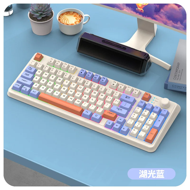 K94 wireless bluetooth dual-mode mechanical feel keyboard game e-sports office keyboard computer notebook