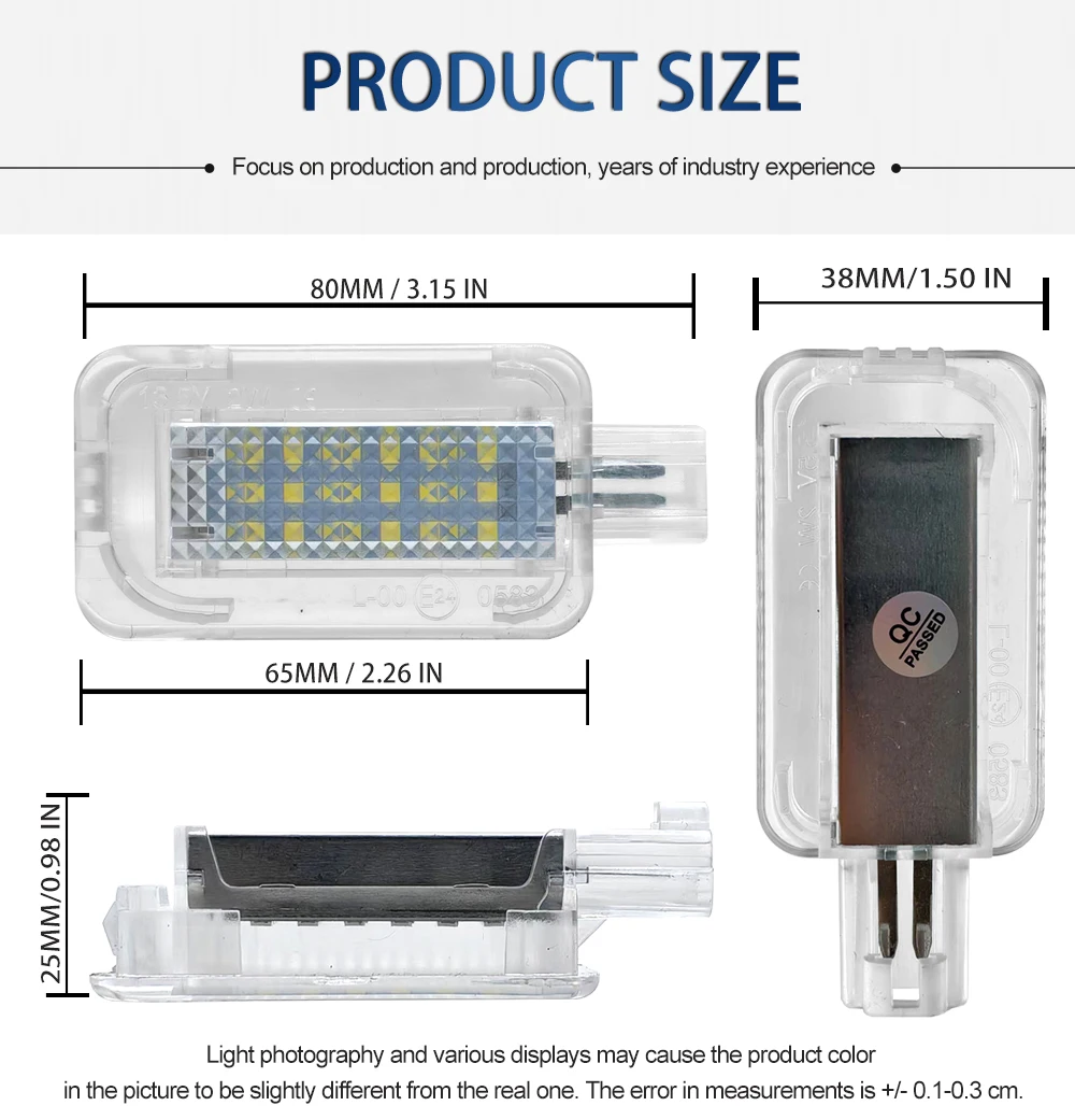 1 Stück Auto-LED-Kofferraumbeleuchtung, Heckklappenlampe 12V Weiß für Honda Civic 11. Generation 2022-2026 Civic Hybrid 2025 – Detail 13