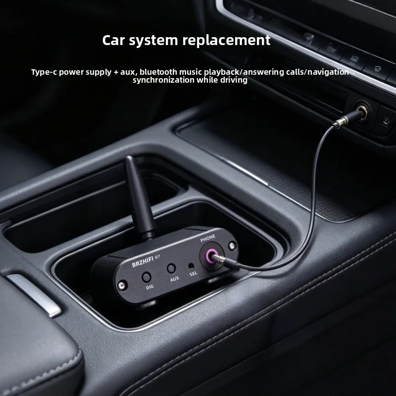 Q7 true lossless sound quality hifi bluetooth 6.2 receiver qualcomm qcc3095 module supports aptx-hd ldac