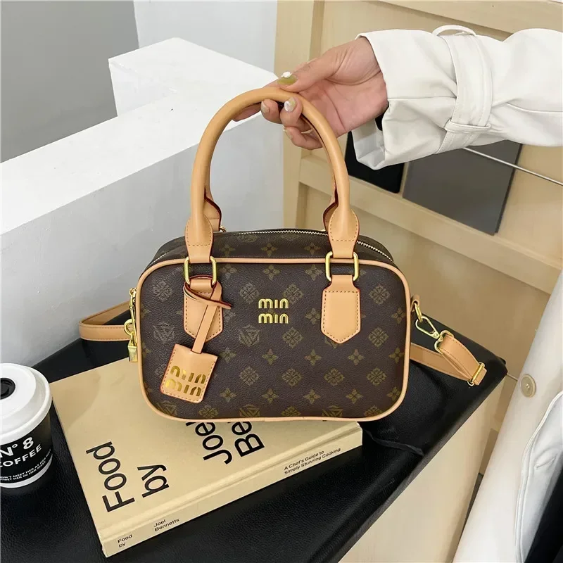 

2025 Vintage Quilted Pillow Bag for Women - 3-Way Convertible Crossbody w/ Gold Chain & OEKO-TEX Velvet