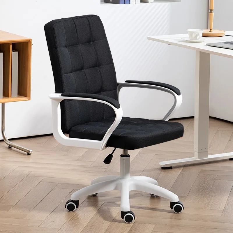 # Silla de oficina con reposabrazos, elegante y cómoda, para dormitorio, respaldo alto, sillas ejecutivas para videojuegos, silla relajante para ordenador, muebles para el hogar