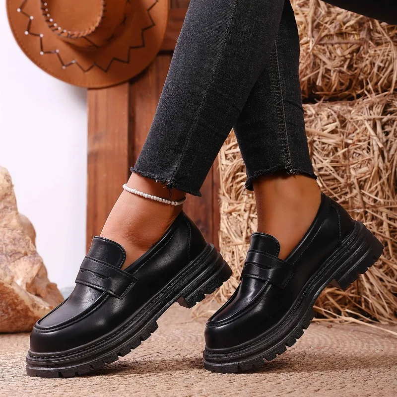المرأة براون أحذية جلدية بدون  - مراجعة Leather Work Flats Women وسعره