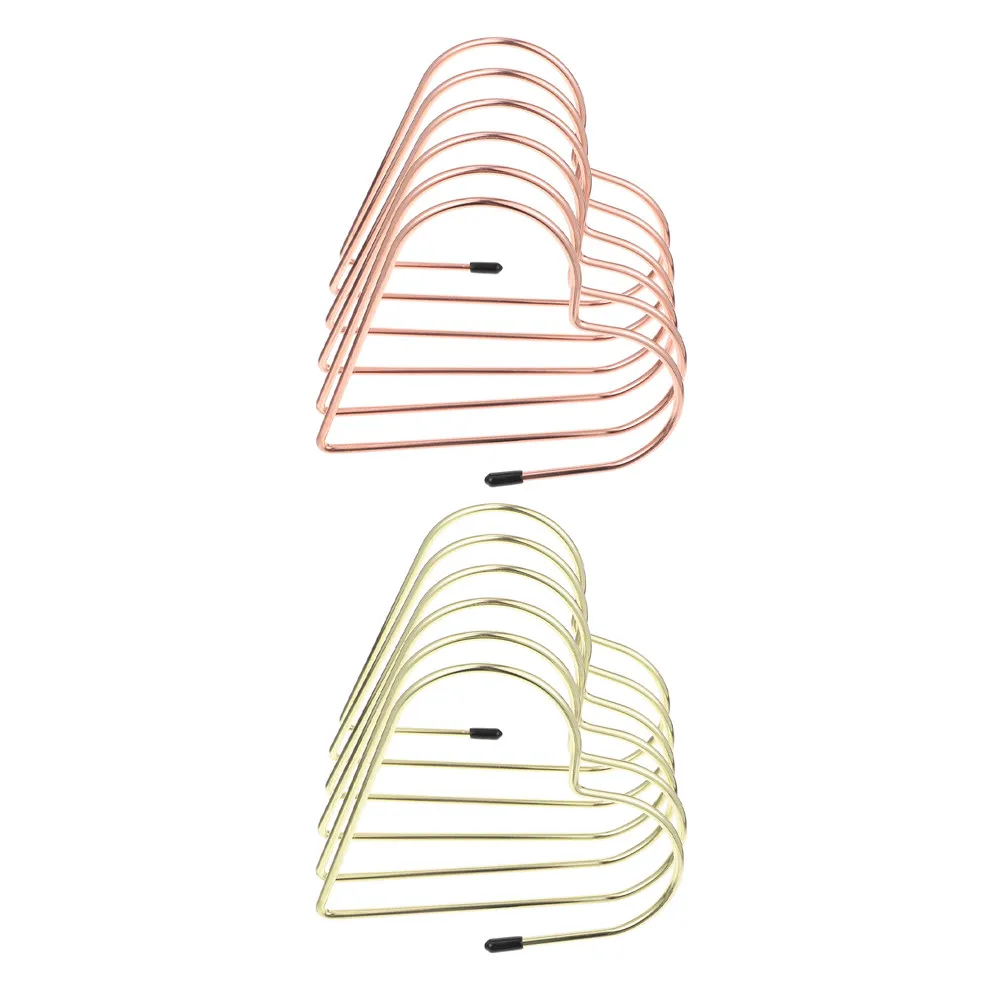 2Pcs Retractable Iron Bookend Desktop Book Holder Creative Metal Bookshelf Organizer Book Stand for Desk Cute Bookends