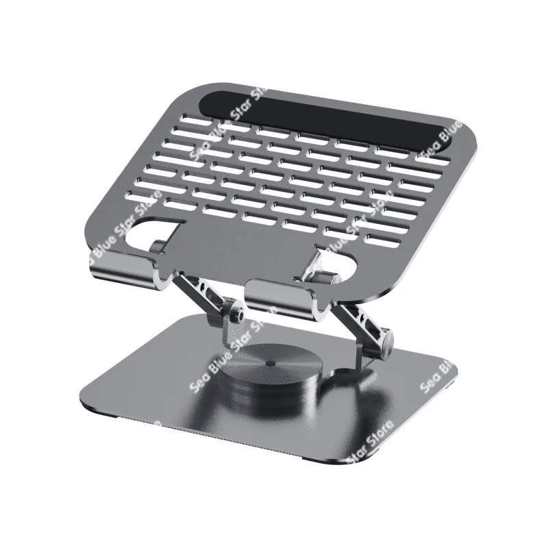 Desktop stand, mobile phone, tablet,computer stand 360-degree rotation metal high-end lazy live broadcast drama chasing artifact