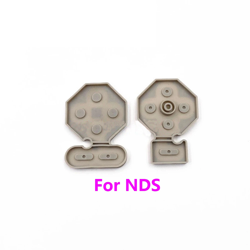 ZUIDID1set проводящая резина для NDS DS для NDSL DSL для NDSI резиновая проводящая кнопка, часть ключа, силиконовая накладка, запасная часть
