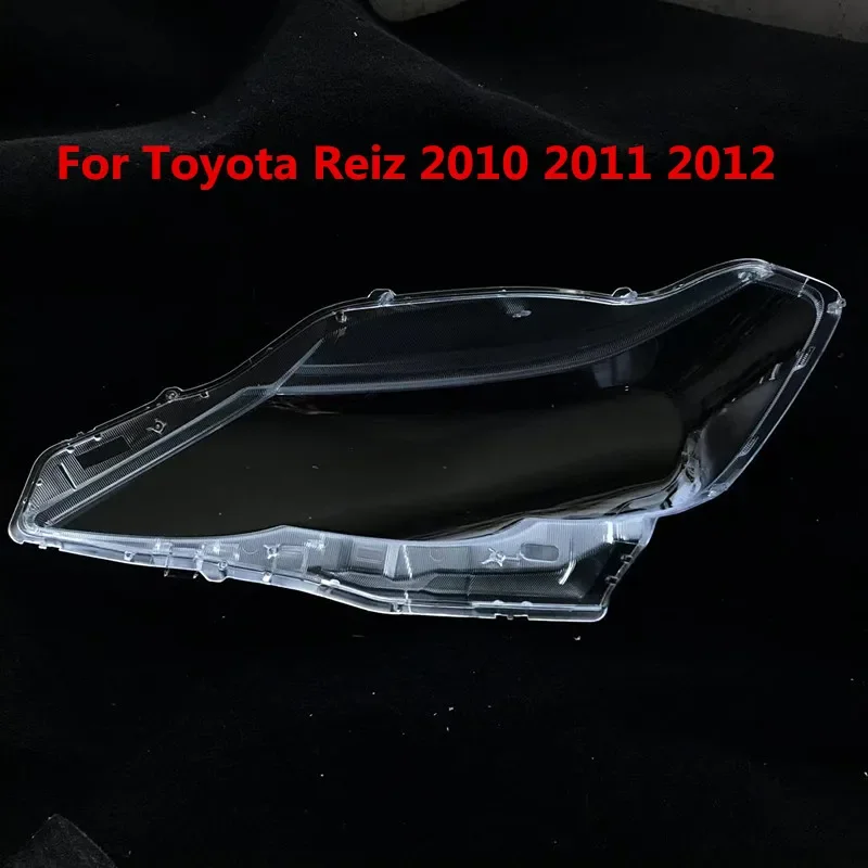 HTTCY For Toyota Reiz 2010 2011 2012 Headlamp Cover Headlight Lens Shell Transparent Lamp Shade Replace Original Lampshade