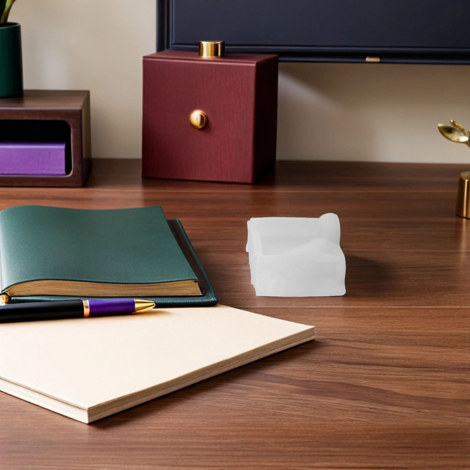 

3D Shape Silicone For Resin Soap Making Scented Wax Craft Home Decoration Reusable Diy Animal Plaster Mold Cat Resin