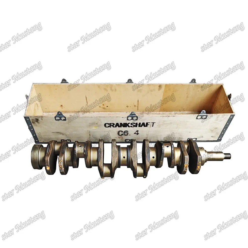 Crankshaft C6.4 320D Forged Steel 2611544 2769387 294-1749 Suitable For Caterpillar Engine