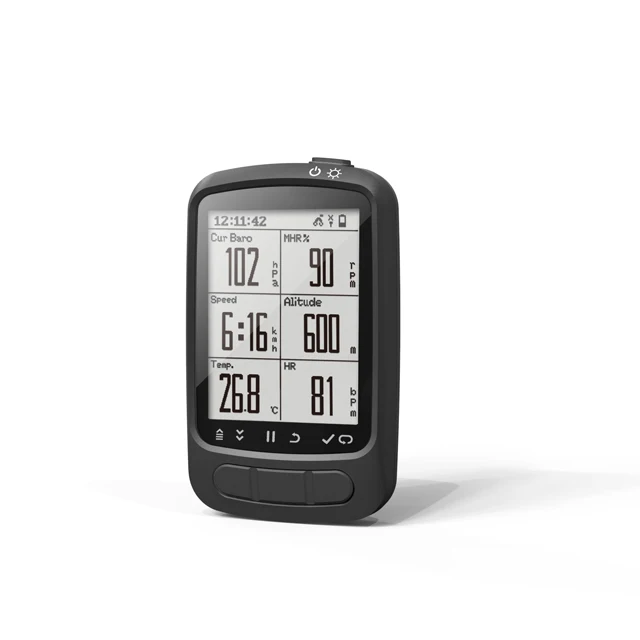 Chileaf CL600 Professional Bicycle Computer GPS BDS+GPS Wireless Smart Waterproof IP67 Customizable Heart Rate Monitor Alarm
