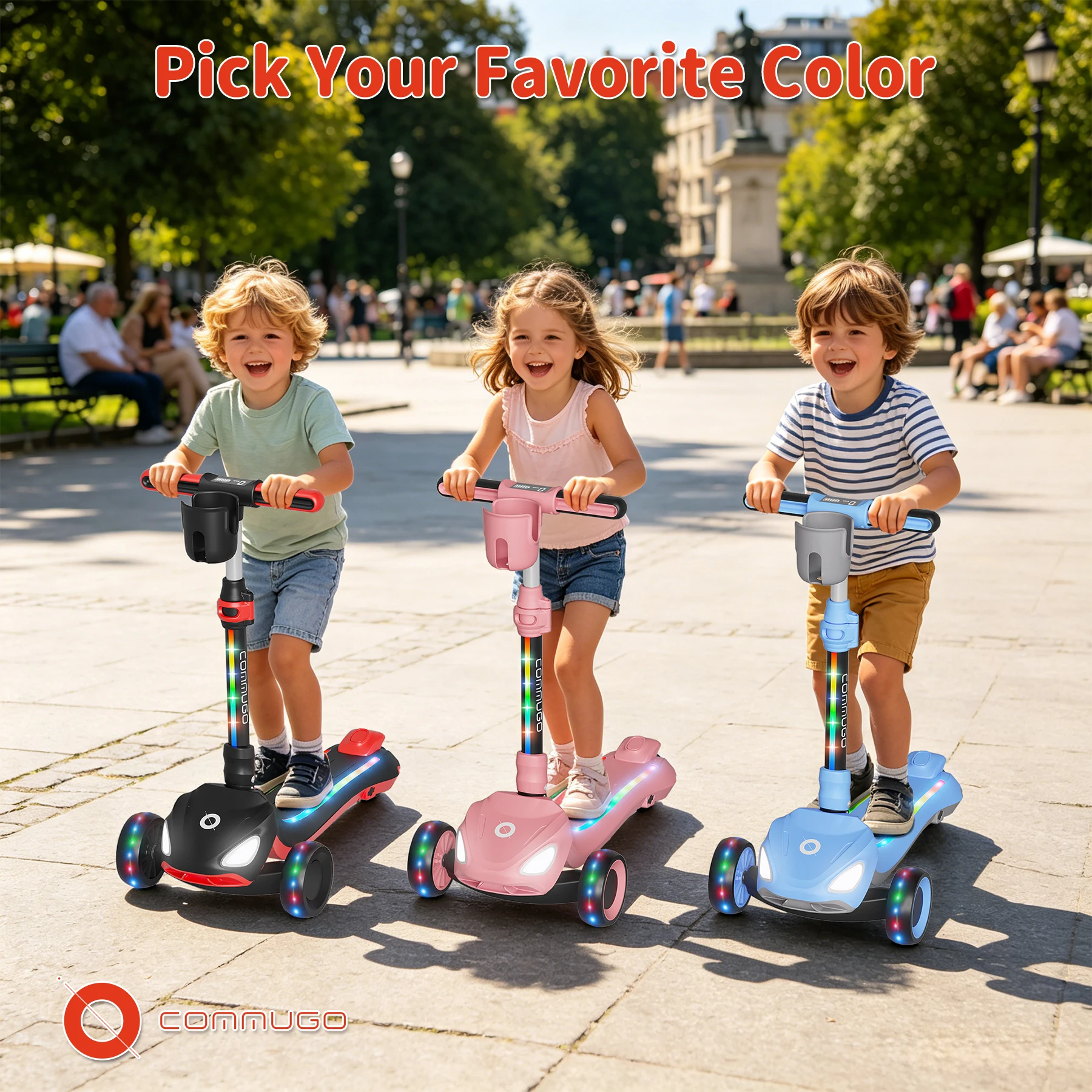 Kids 3-Wheel Electric Scooter 1