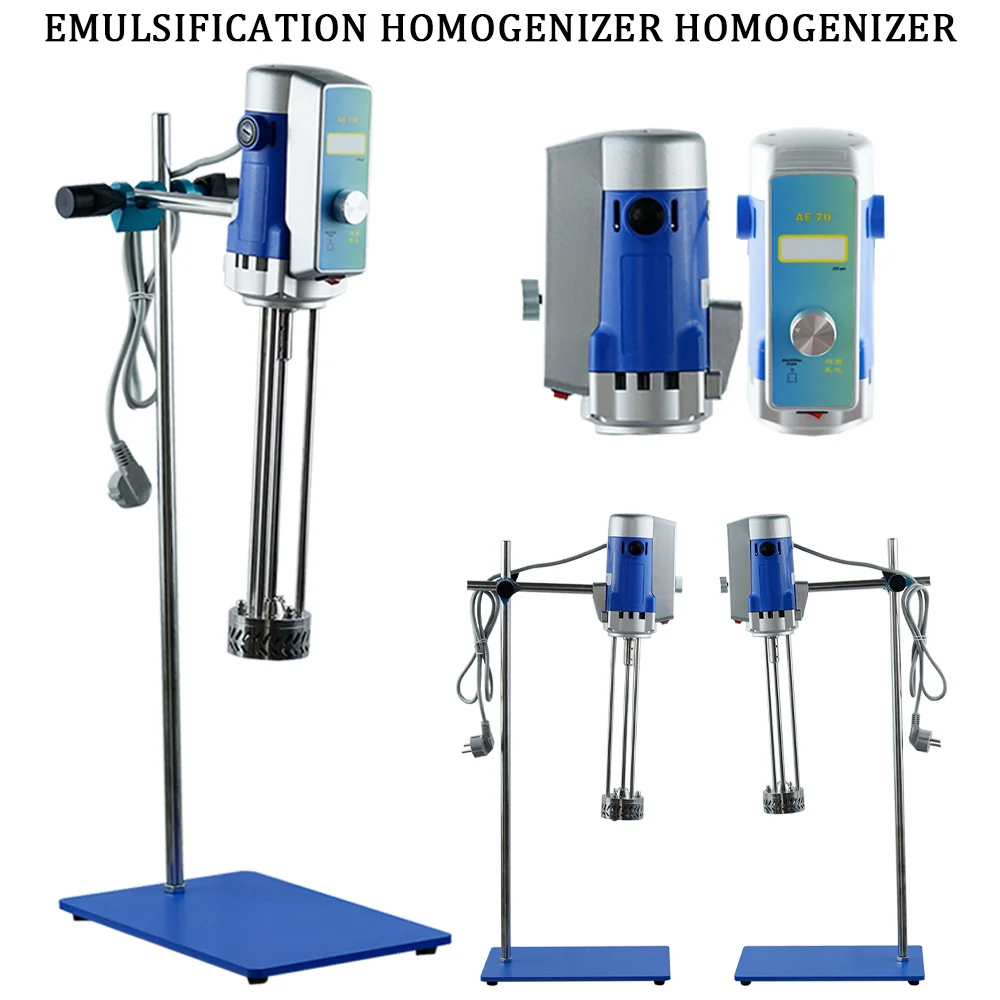 

SS316L High Shear Disperser Emulsifier Homogenizer Mixer Machine for Paste Fiber Emulsification with Working Head AE70