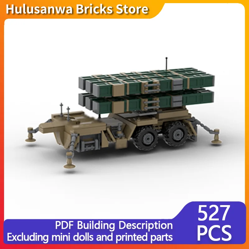 

Модель ракеты ПВО M1M-104, конструктор MOC, военная техника, модульные технологические подарки, праздничный набор для сборки, детские игрушки